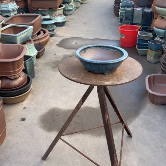 紫砂花盆0**1高温釉盆