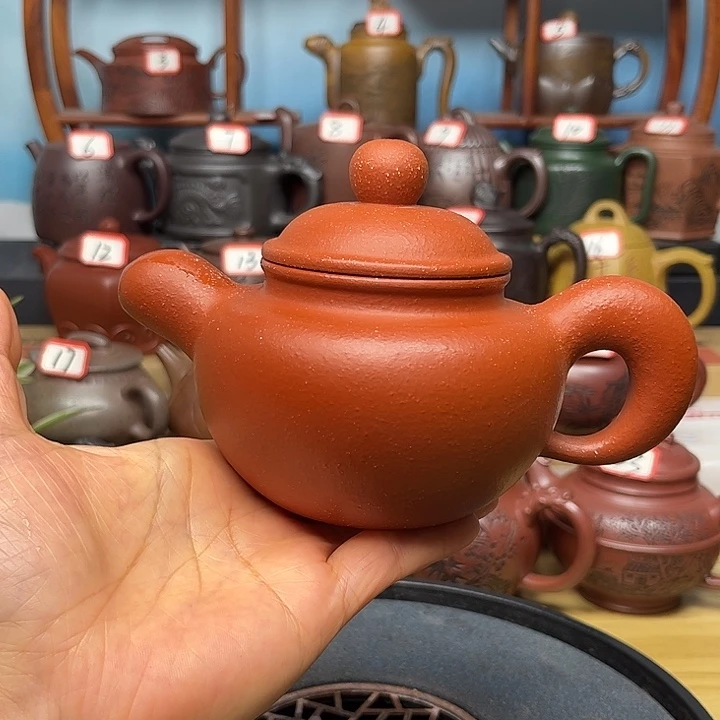 茶壶紫砂微瑕不带证书礼盒300cc