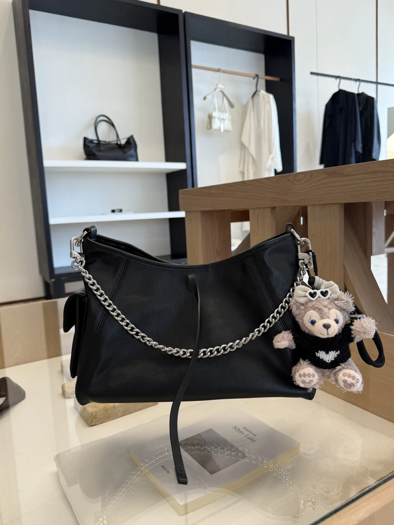 【黑武士包】羊皮 全钢五金 通勤托特大包 可手提可斜挎 单肩包