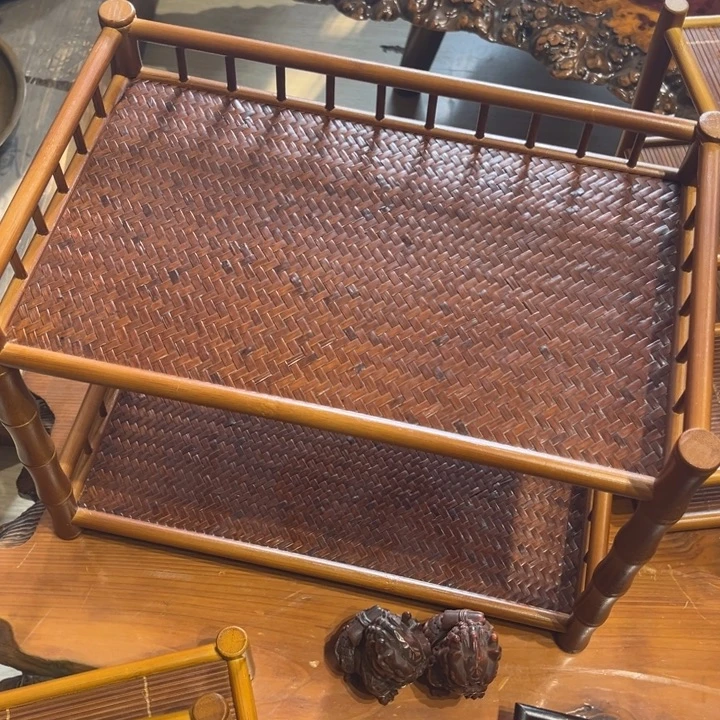 竹中古工艺品摆件