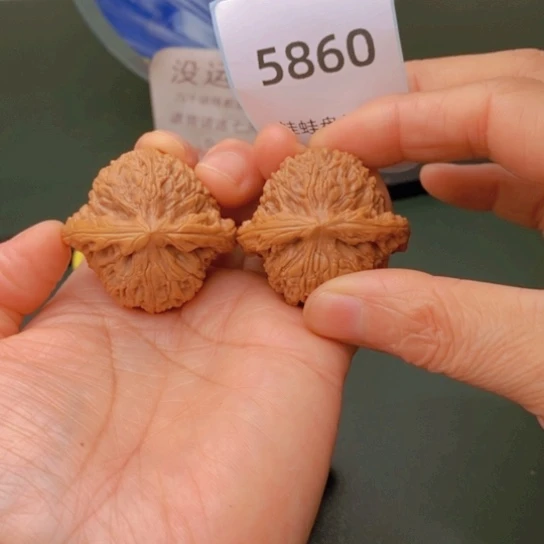 把件文玩核桃40球南疆石5860