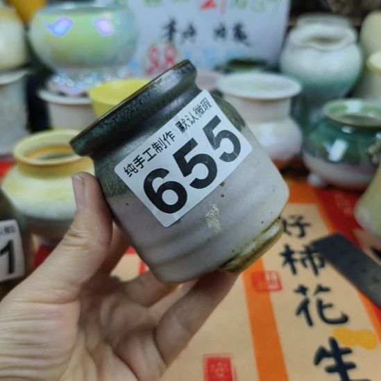 景德镇手工高温陶瓷：内5.5口高8