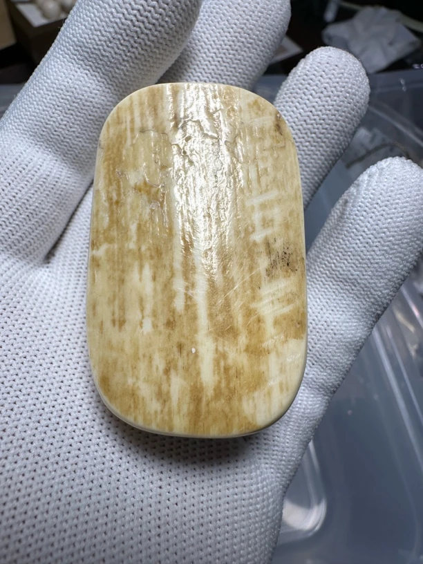 FZ1666猛犸牙肥皂手把件配饰