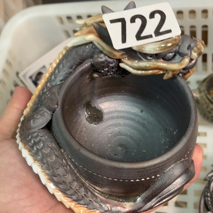 柴烧茶具宝瓶大放漏