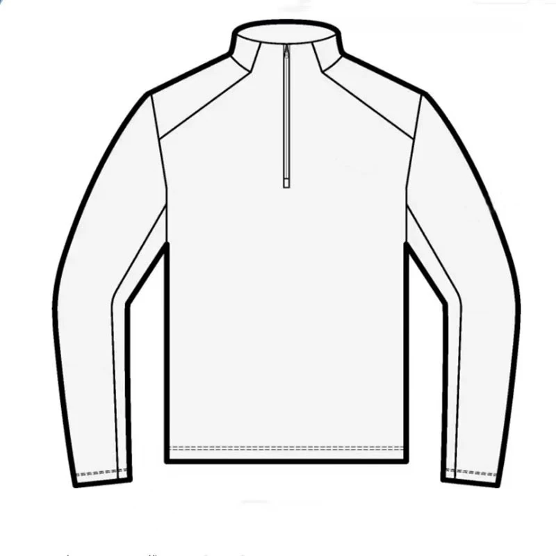 【D男女同款】【半拉链插肩拼接】【高品质运动长袖卫衣】