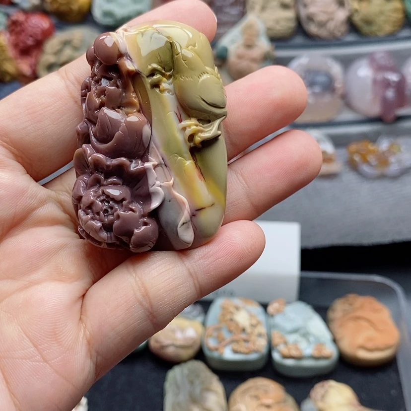 【闪购商品】未镶嵌定制石英质玉吊坠