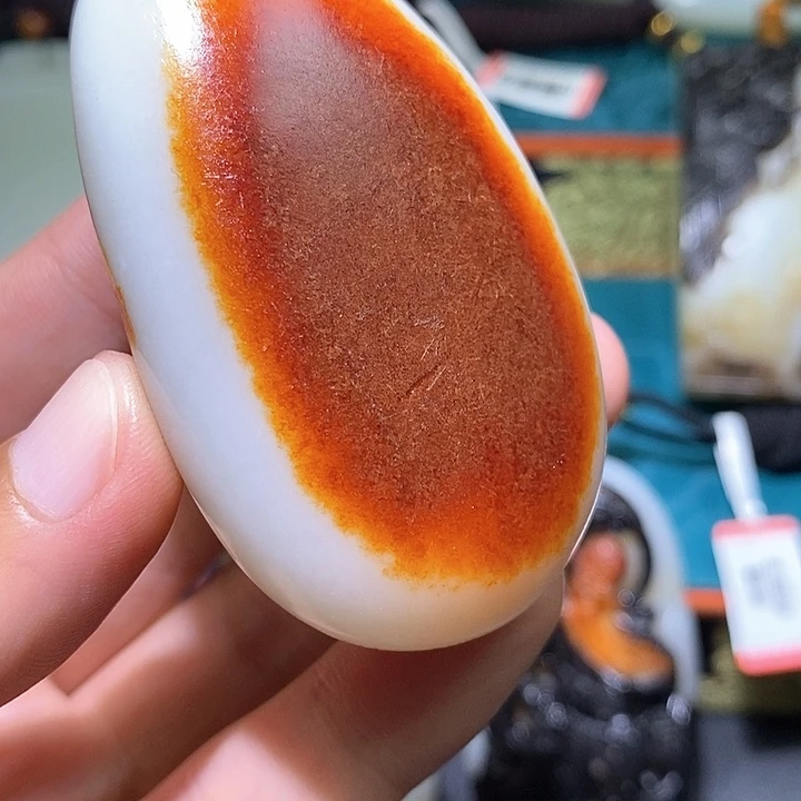 晨***绿和田玉未镶嵌颈饰A7