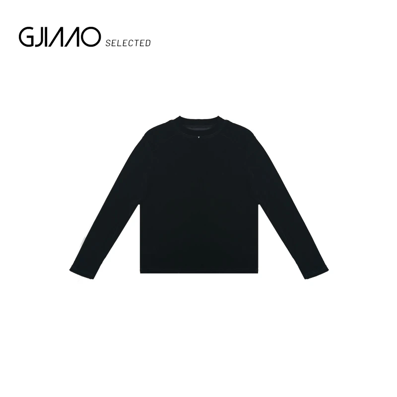 31191 领扣V钻丝绒T恤