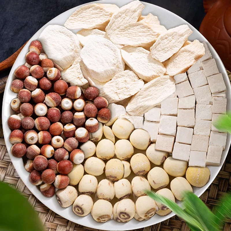 四神汤原料包芡实莲子茯苓山药真材实料可煮粥煲汤