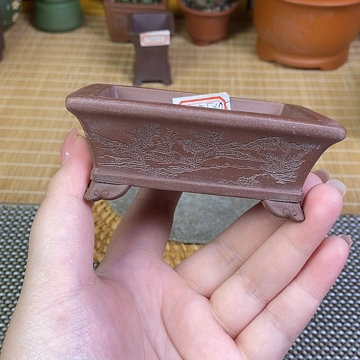 宜兴紫砂精品花盆