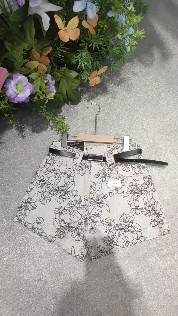 欧美佳女装2025夏季新款短裤60087