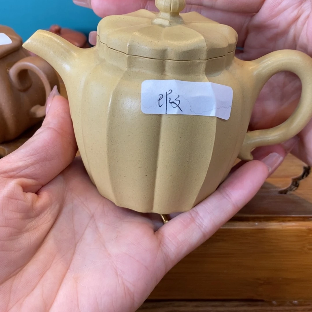 茶壶紫砂原矿泥料手工壶直播间