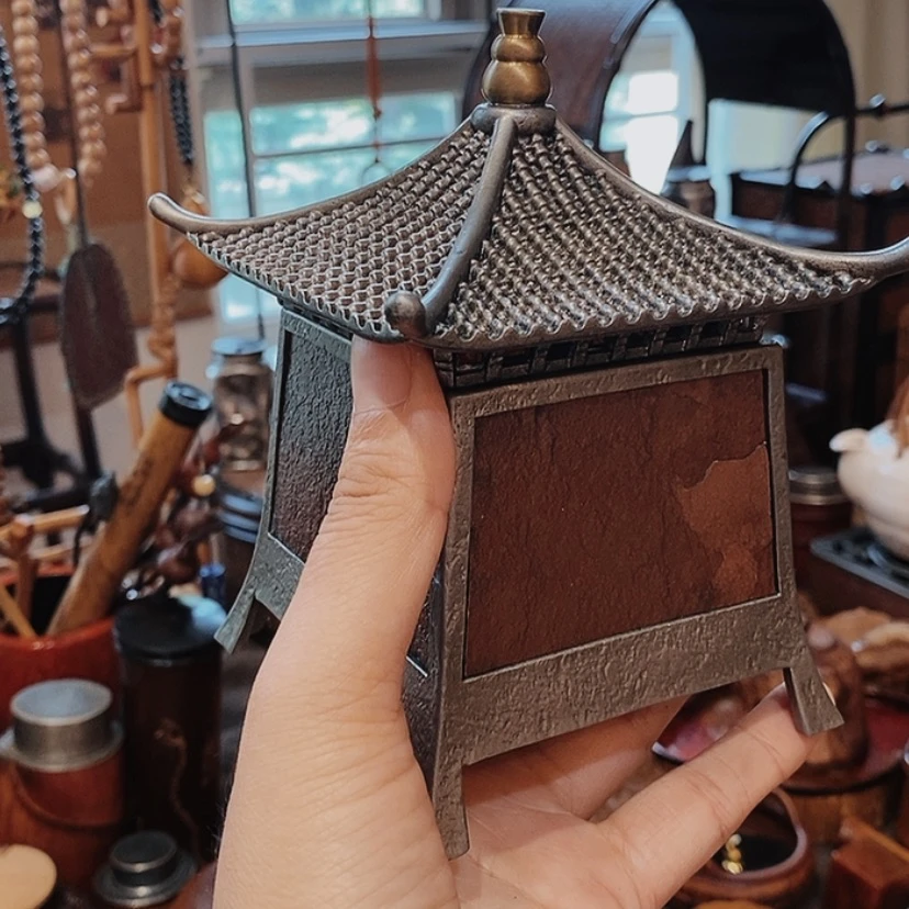 【闪购商品】古锡岩石氛围灯香炉