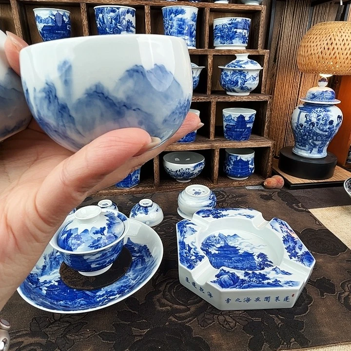 瓷片一笔一墨 叩玉山房