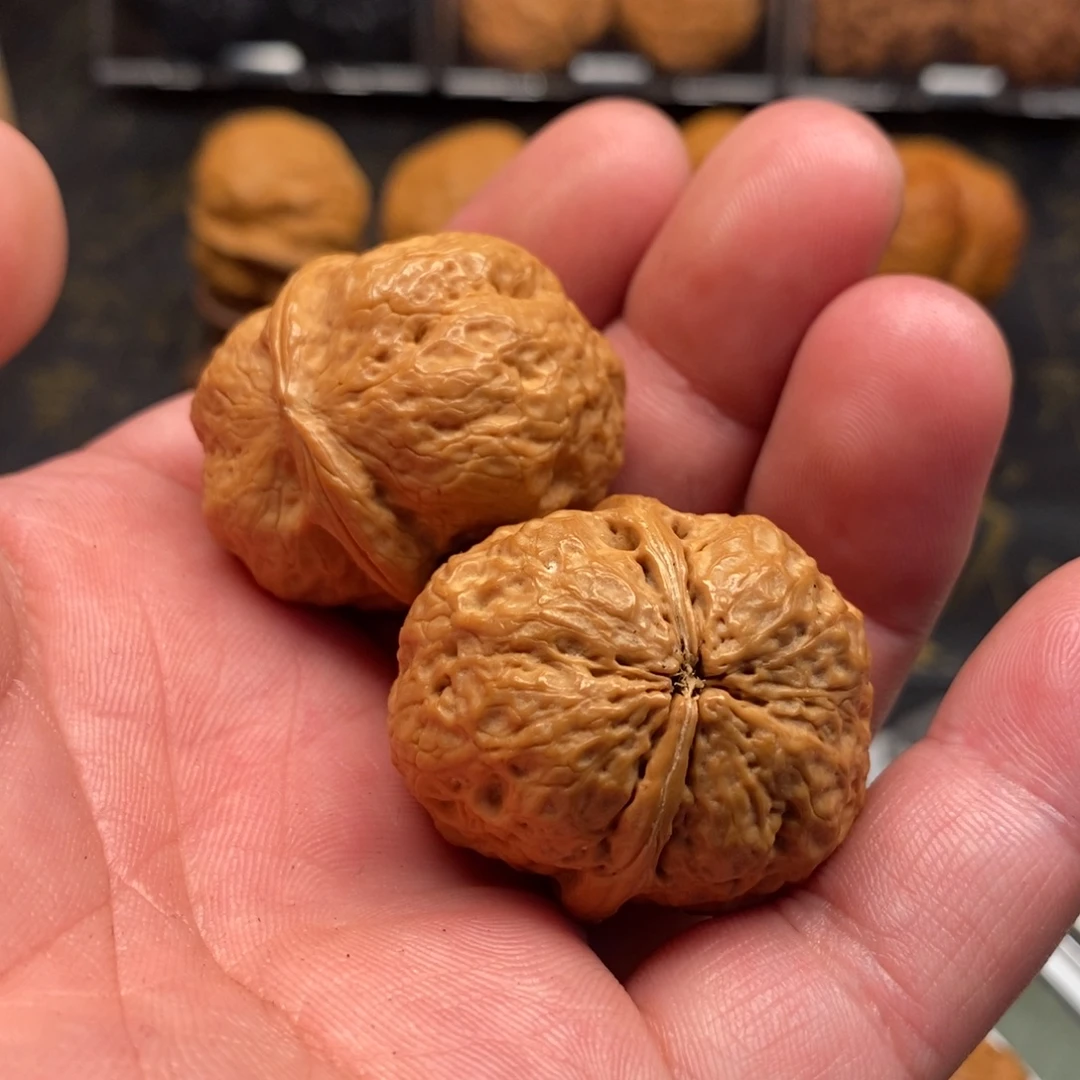 文玩核桃把件铁罗汉