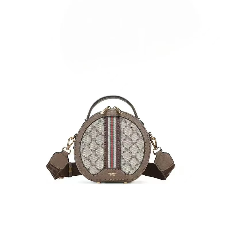 【涛静专属】包包女式通勤单肩斜挎包女包夏季小圆包813