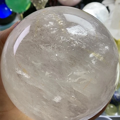 水晶珠宝半成品未镶嵌越****74号