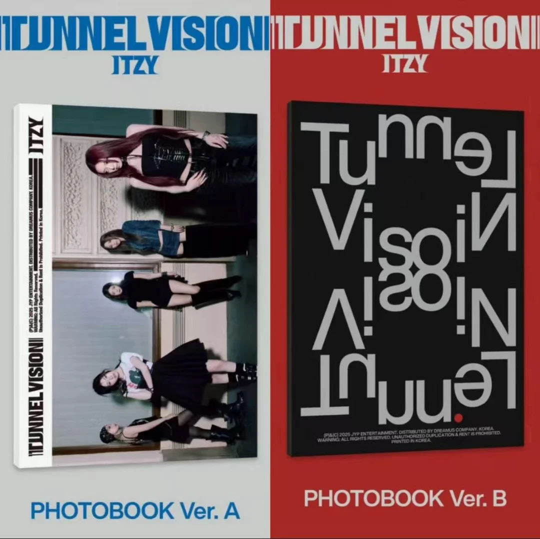 【现货包邮】itzy新专 TUNNEL VISION pb版 全新未拆正品
