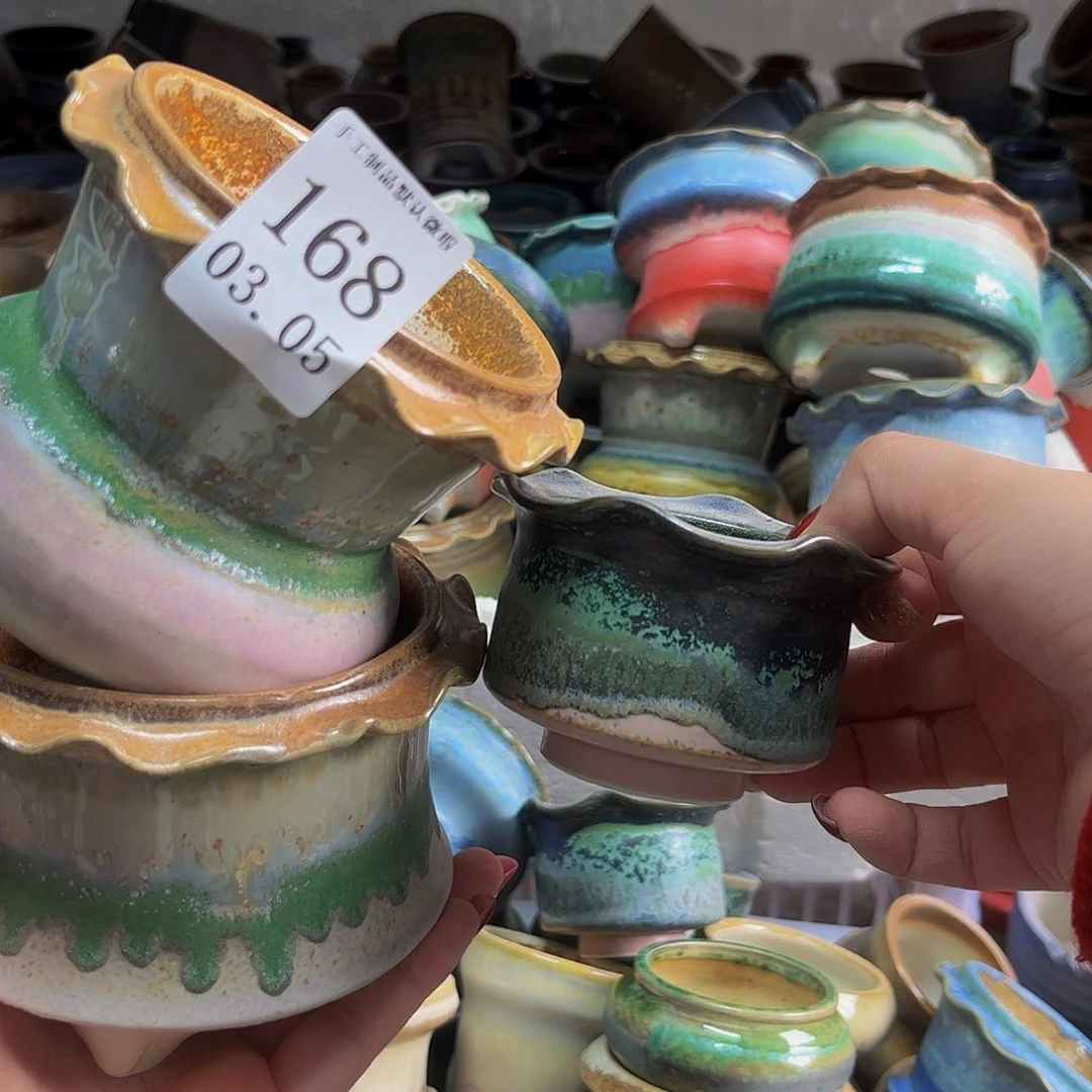 摆件柠**风景德镇陶瓷手工制作