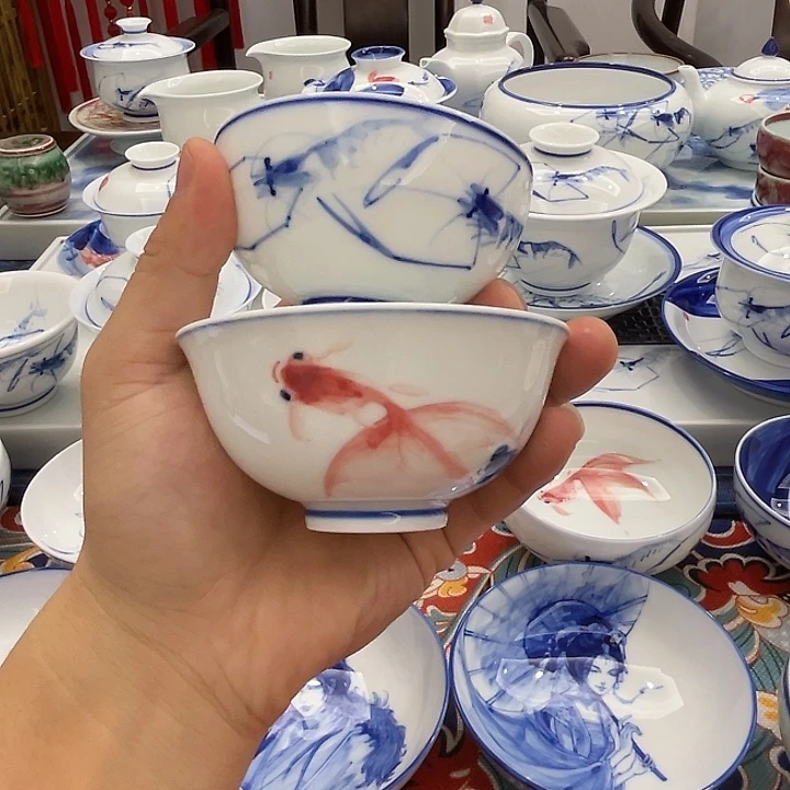 飘***扬手工手绘陶瓷作品