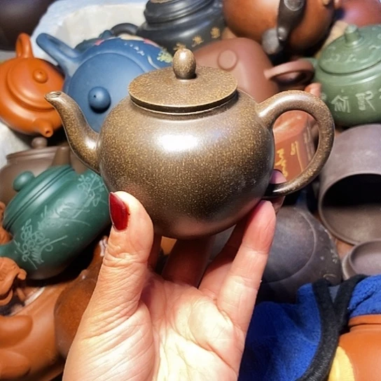 全手工制作宜兴紫砂壶