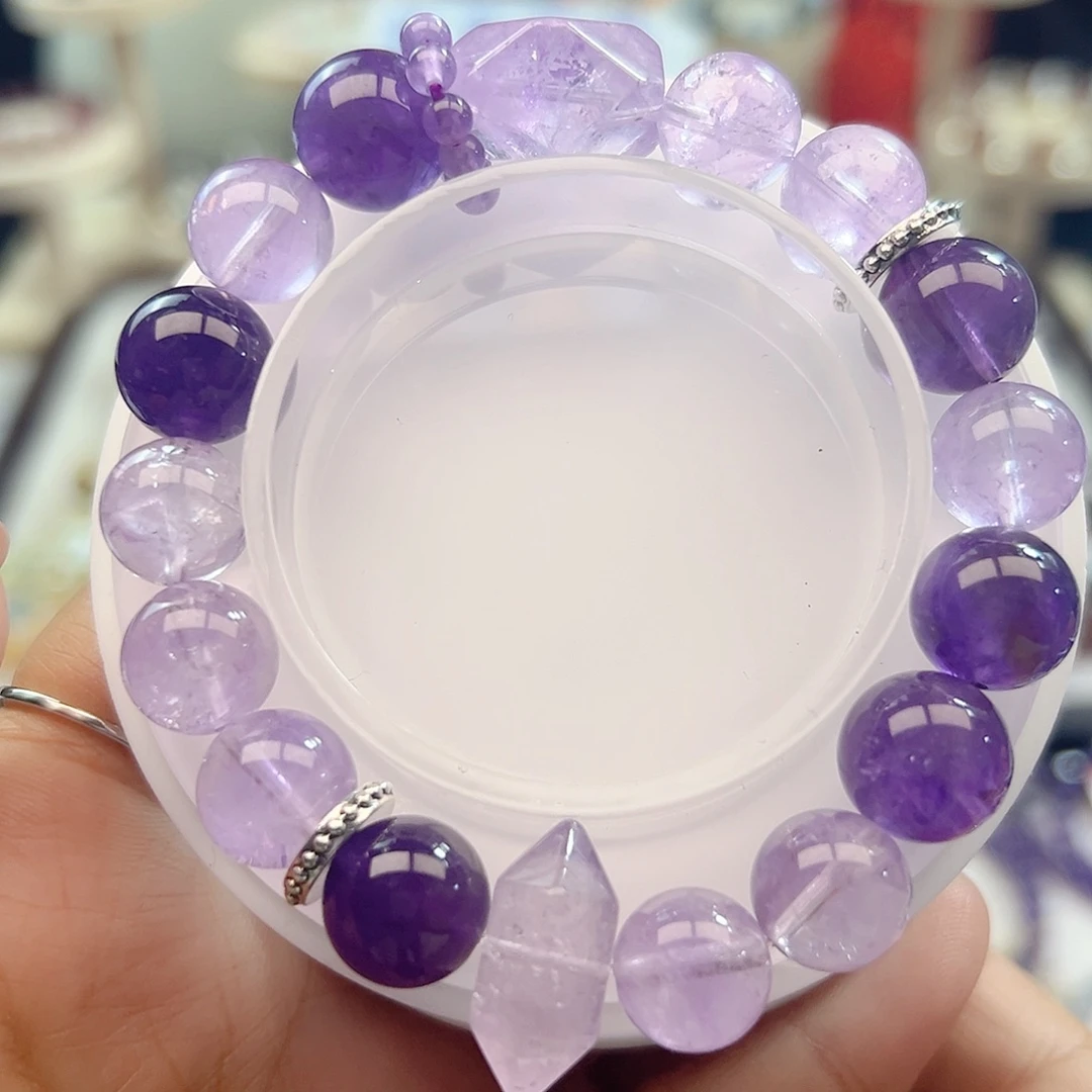 水晶手串未镶嵌水晶手串