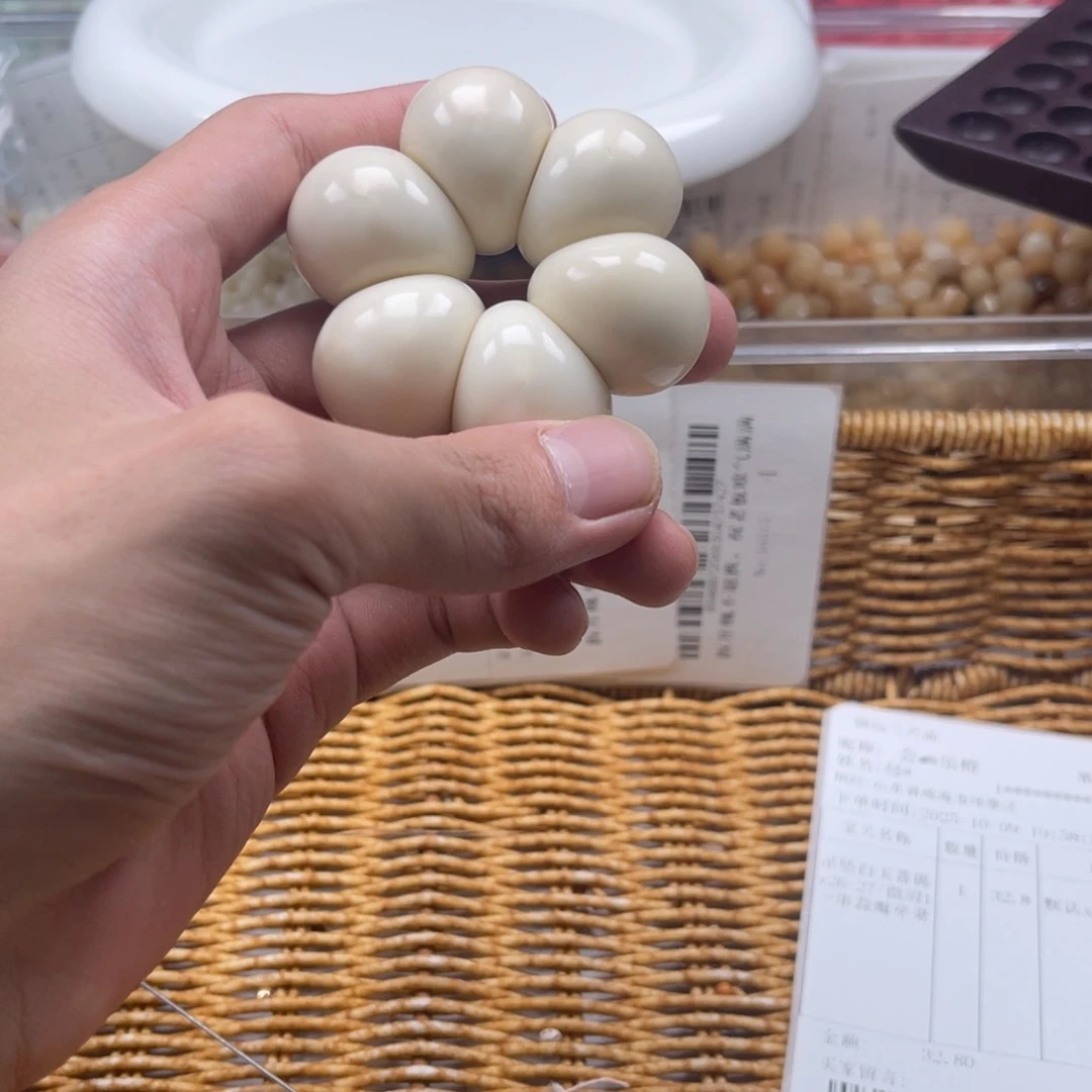 吊坠白玉菩提z26-27/微瑕一串不售后芽果蒜瓣