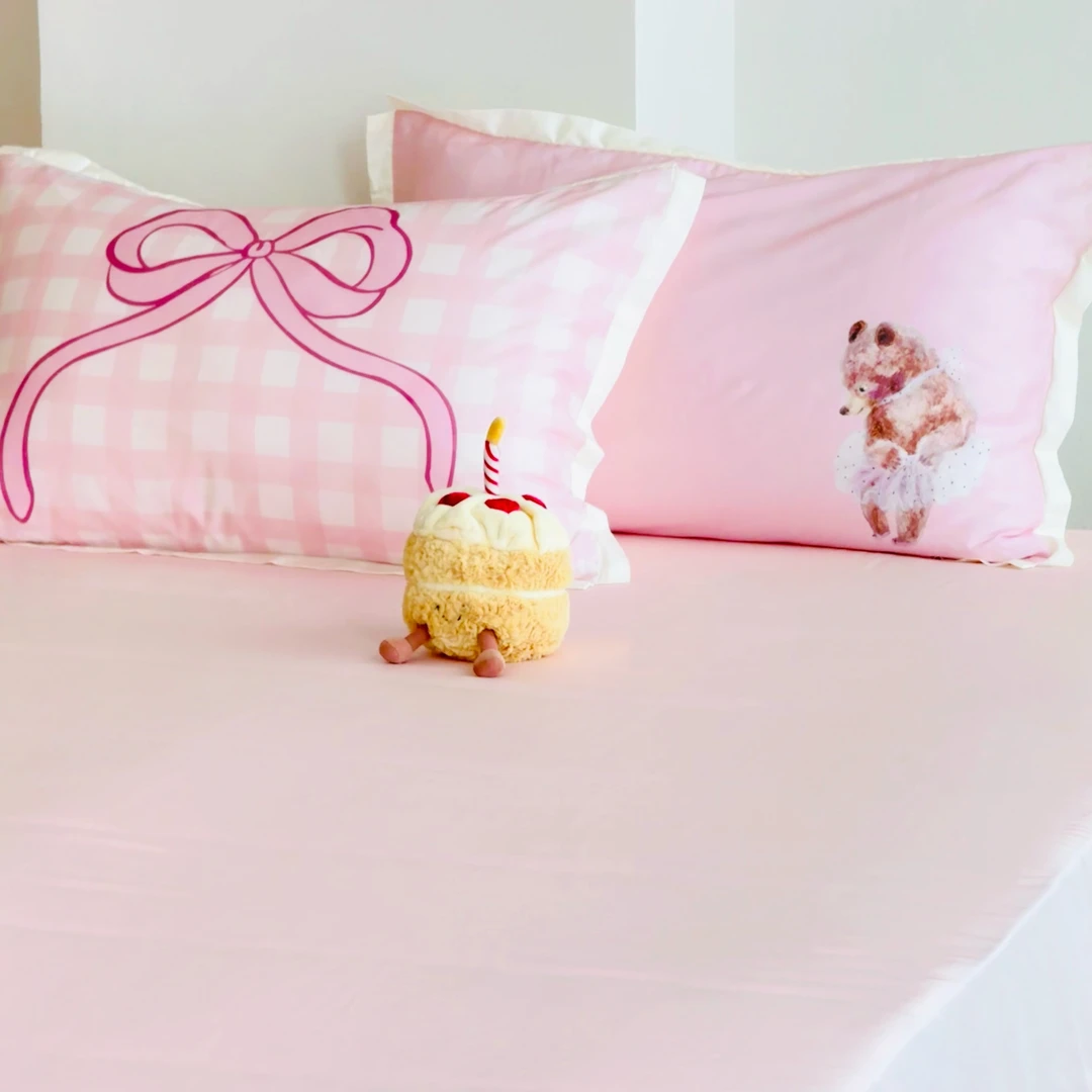 羽介专属天丝三件套80支LF级兰精天丝刺绣丝滑柔软舒适床品套件