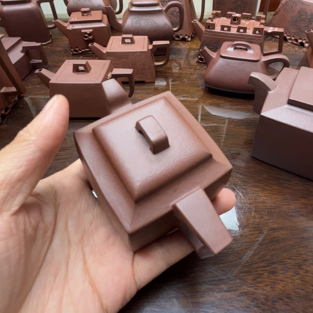 茶壶紫泥紫泥微瑕130c c