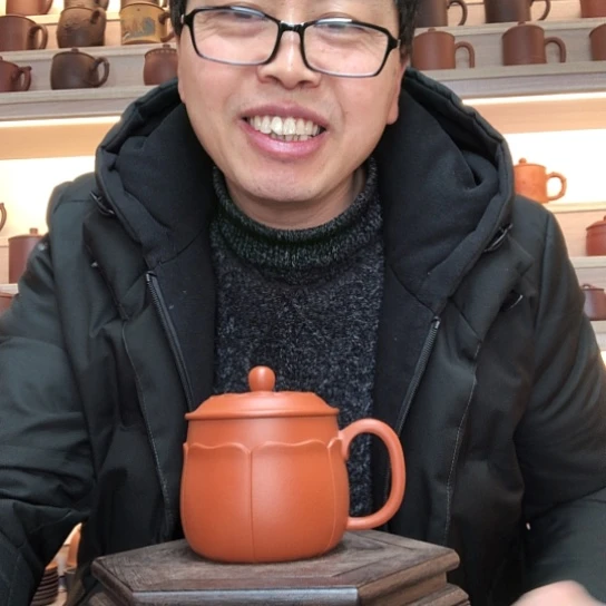 朱泥茶杯莲子杯容量300