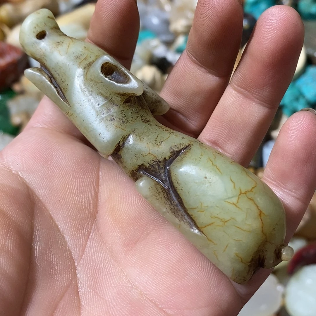 和田玉（糖玉）未镶嵌挂件