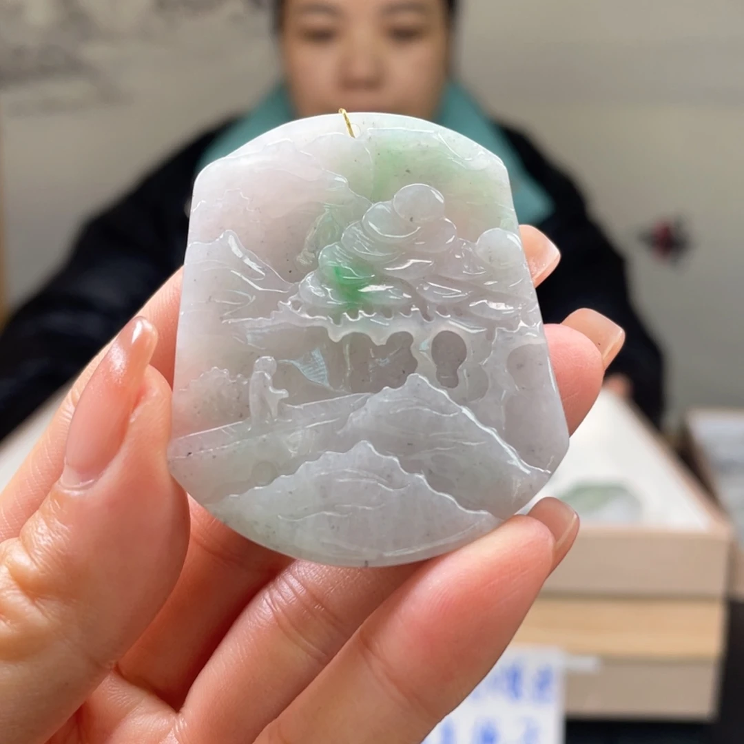 翡翠吊坠(不含链)未镶嵌