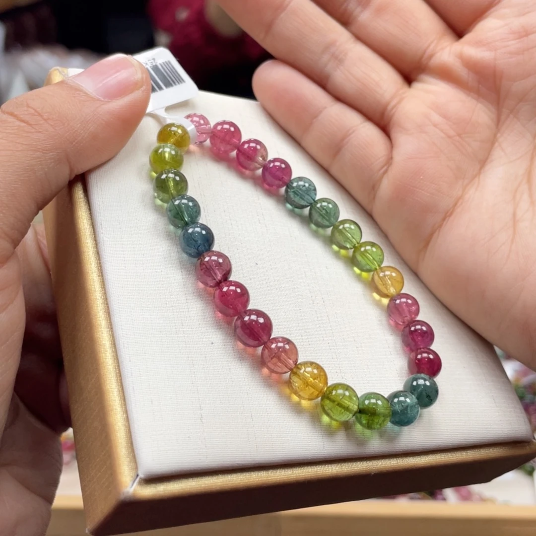 手串碧玺未镶嵌7’mmmmmmmmmmm