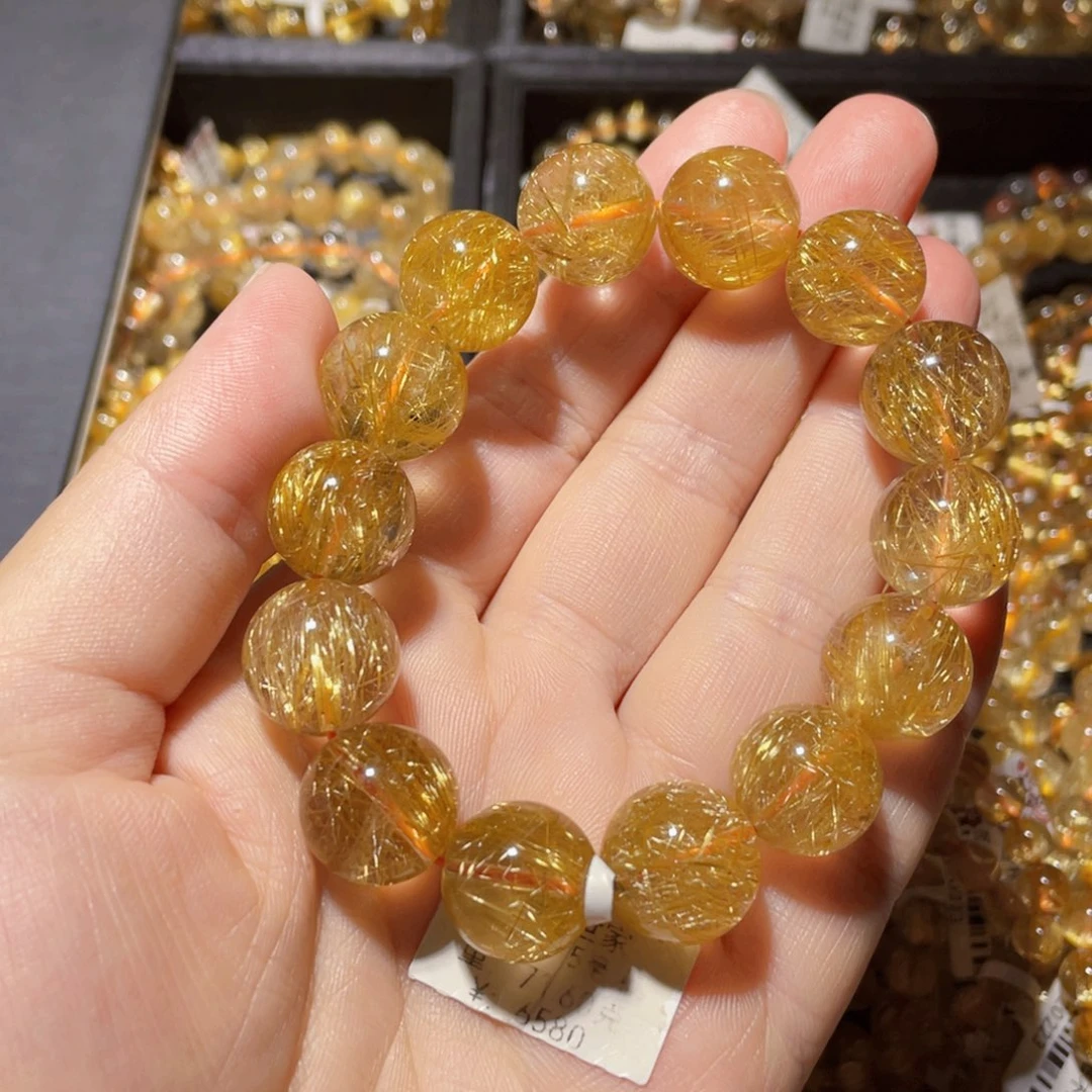 水晶手链未镶嵌天然水晶手链