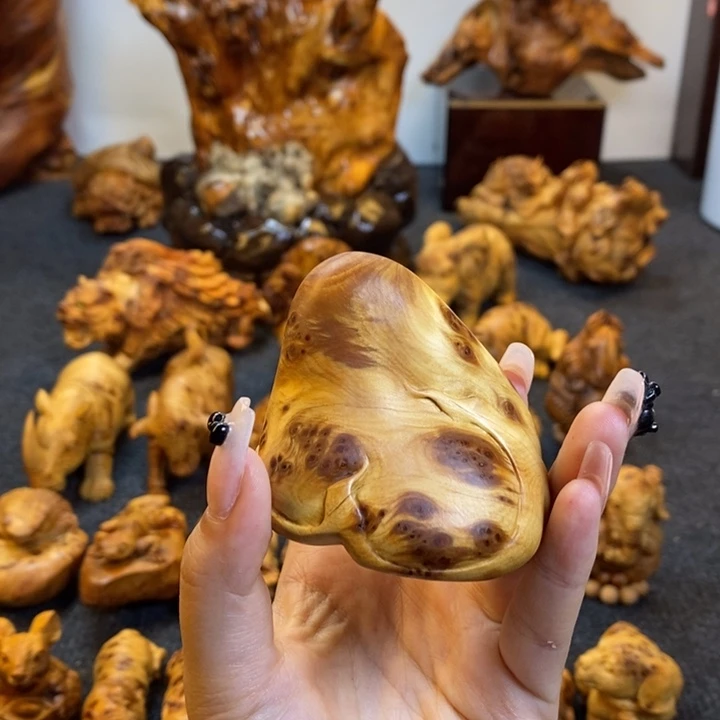 柏木随型手把件手把件