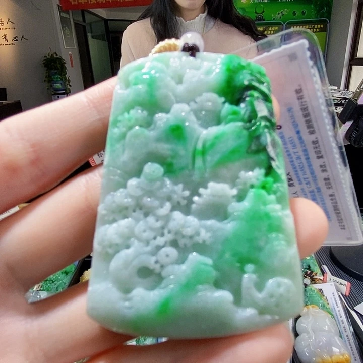 颈饰未镶嵌翡翠翡翠