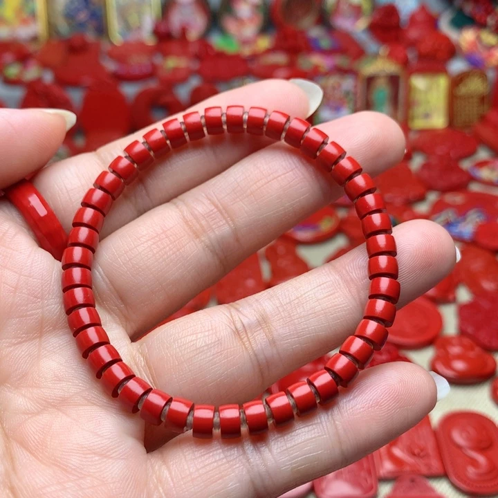 天然辰砂工艺品朱砂手机坠