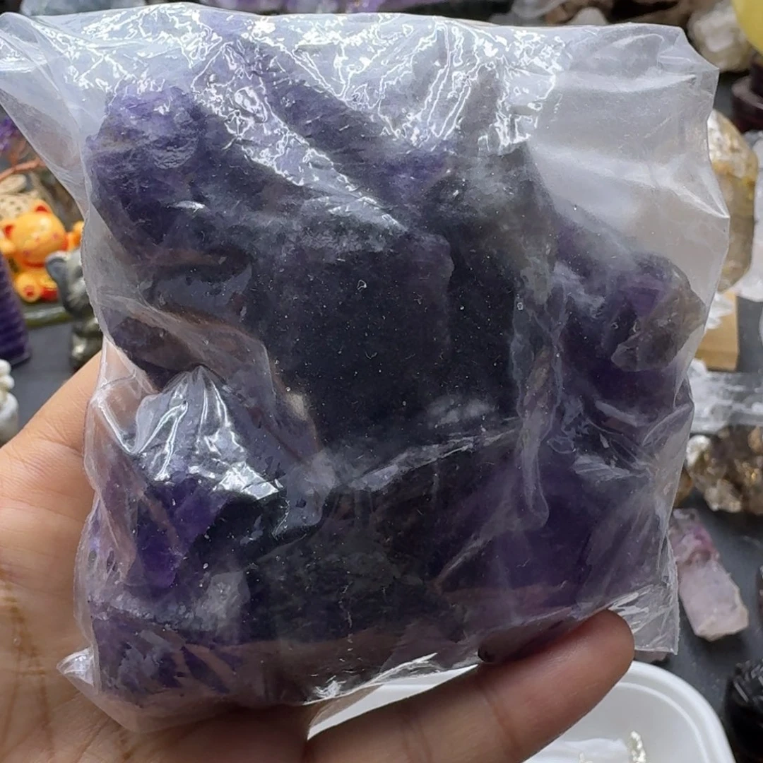 紫晶原石300克左右