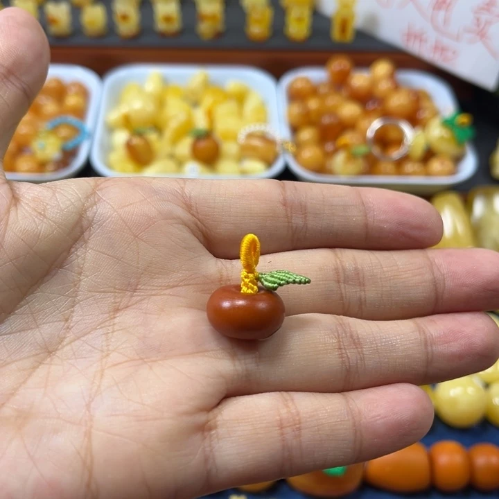 琥珀未镶嵌裸石事事如意