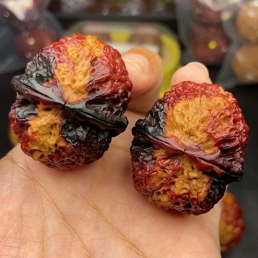 【闪购商品】把件文玩核桃38尺铁绣球