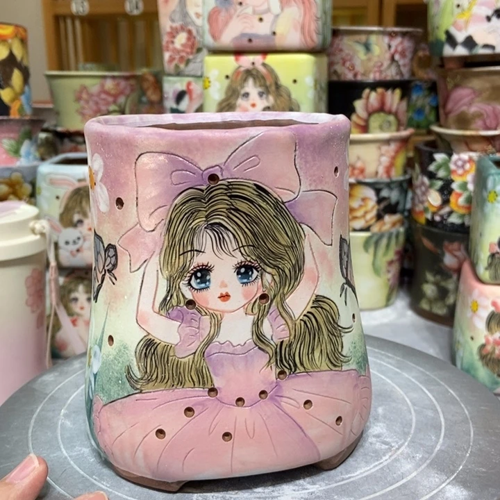 景德镇艺术手绘作品