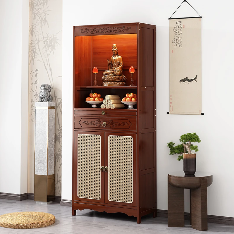 佛龛供桌神台财神爷神龛供奉台非实木观音佛像供座台家用神位桌台