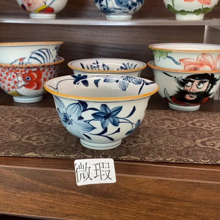 釉下老陶泥手工绘制