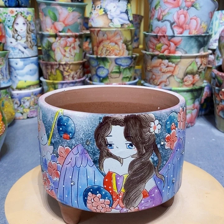 景德镇艺术手绘作品