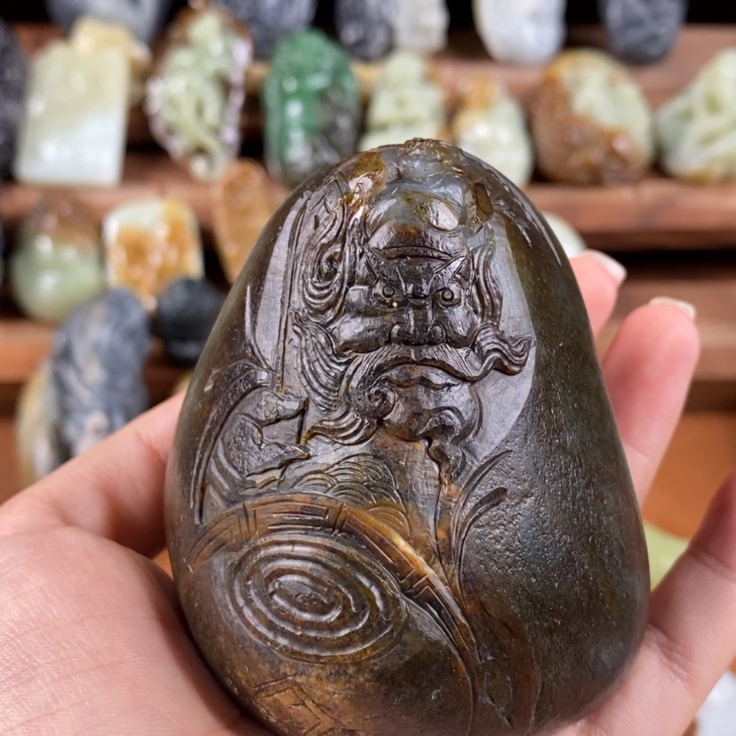 【闪购商品】未镶嵌和田玉把件抖**玩定制