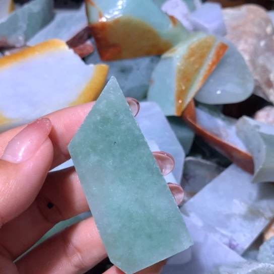 翡翠散珠翡翠边角料