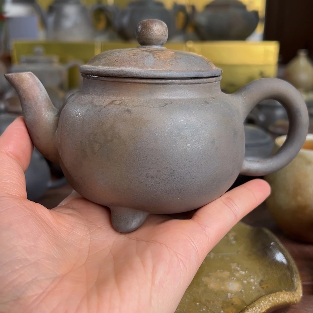 贵台龙窑柴烧茶壶A51沉*