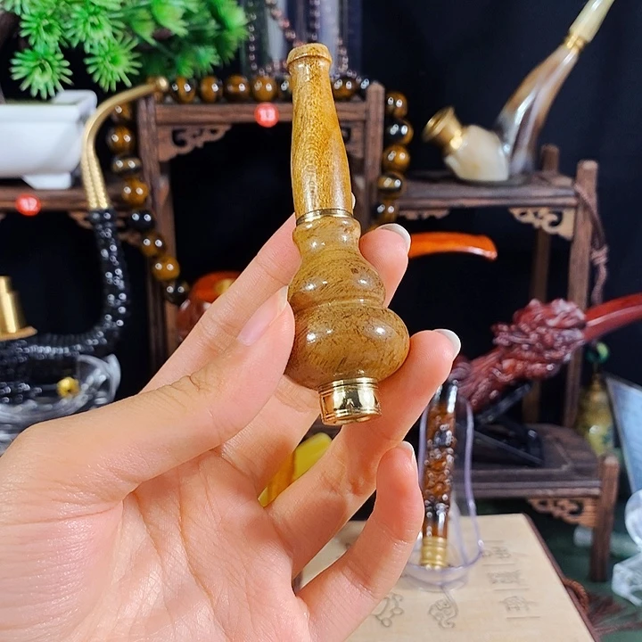高端定制金丝楠烟嘴