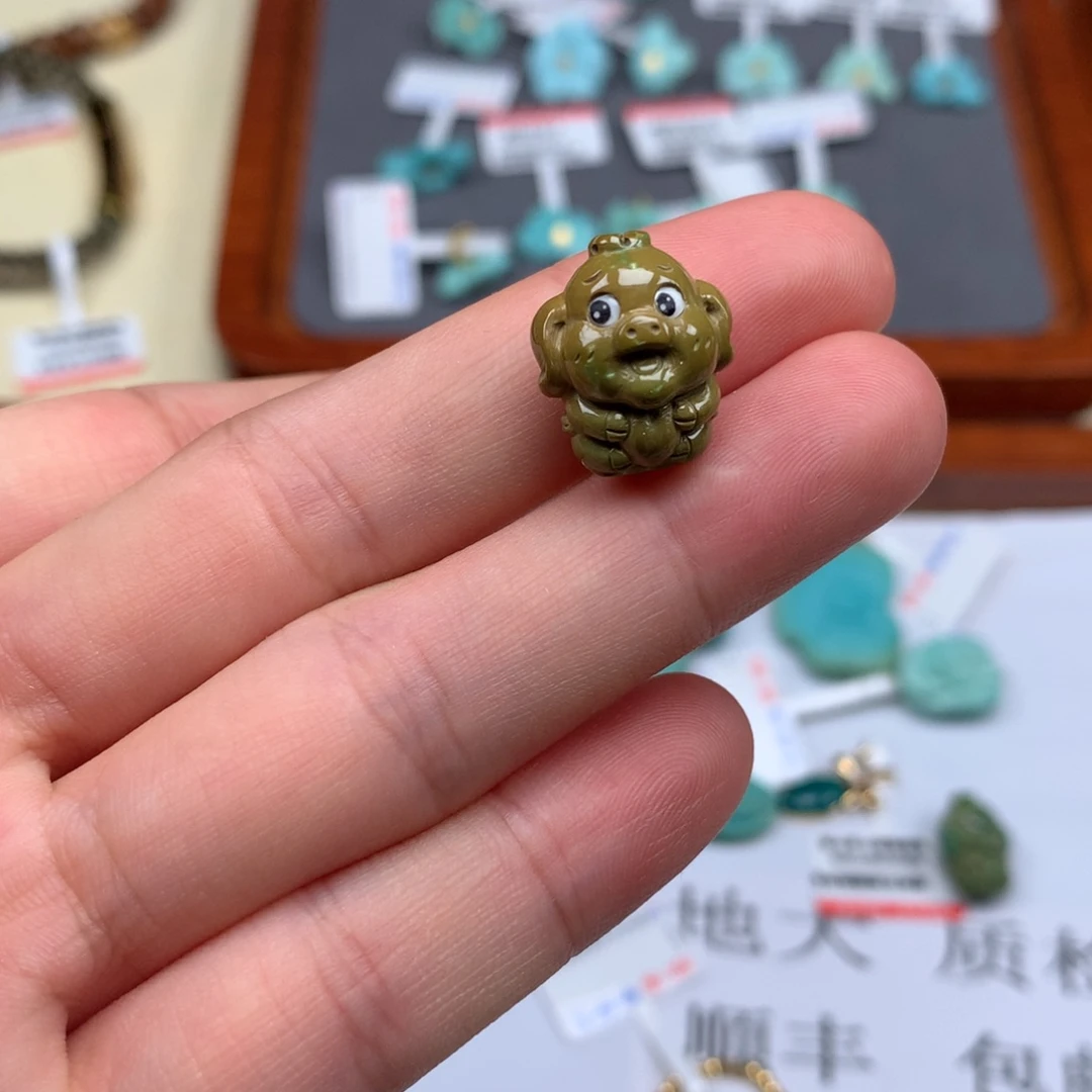 未镶嵌绿松石绿松石
