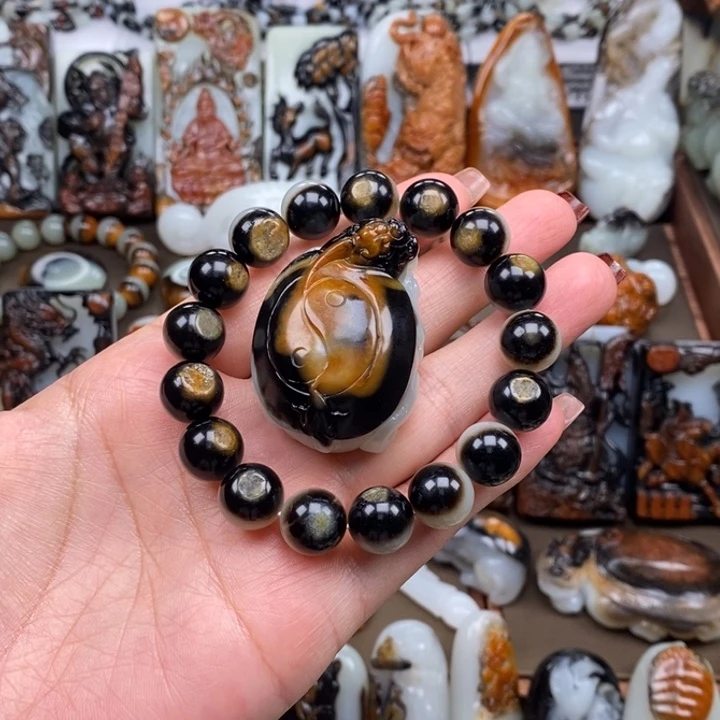 颈饰未镶嵌和田玉T*